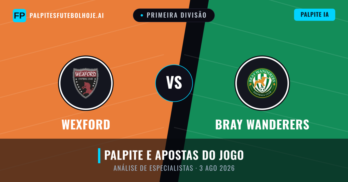 Wexford vs Bray Wanderers — prognóstico e prévia do jogo