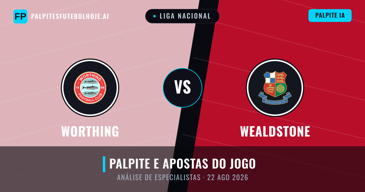 Worthing vs Wealdstone — prognóstico e prévia do jogo