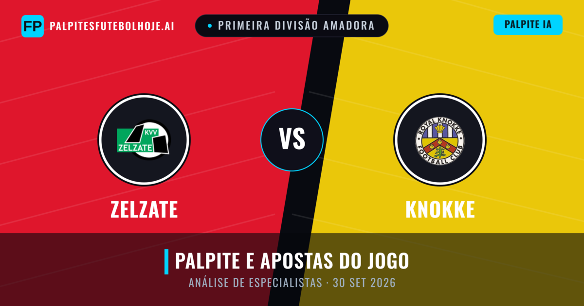 Zelzate vs Knokke — prognóstico e prévia do jogo