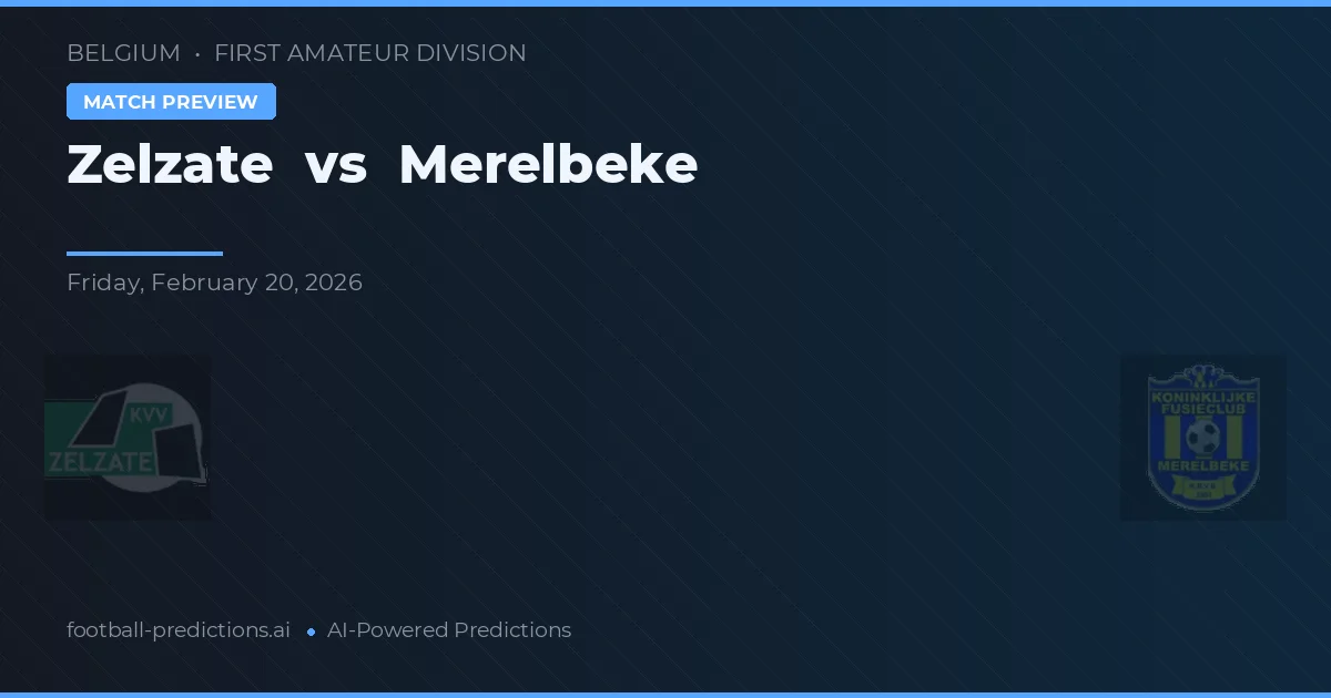Zelzate vs Merelbeke — prognóstico e prévia do jogo