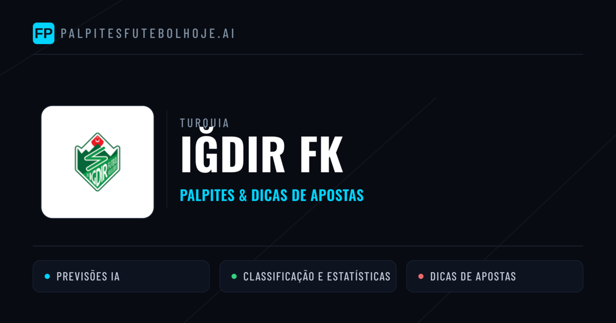 Iğdır FK Palpites & Estatísticas