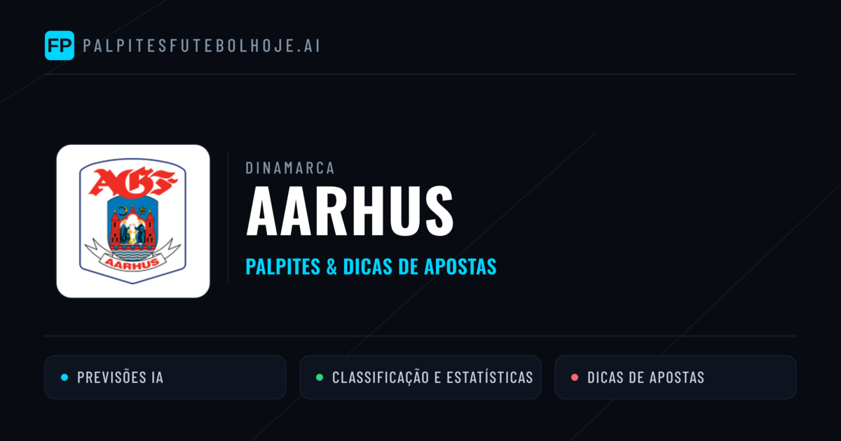 Aarhus Palpites & Estatísticas