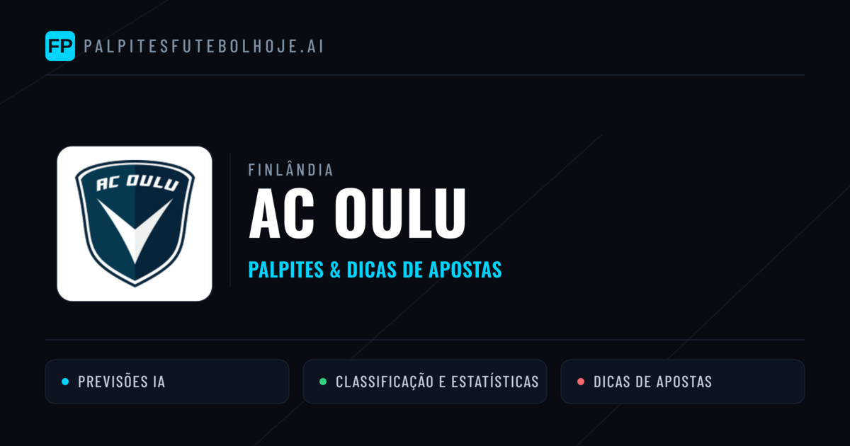 AC Oulu Palpites & Estatísticas