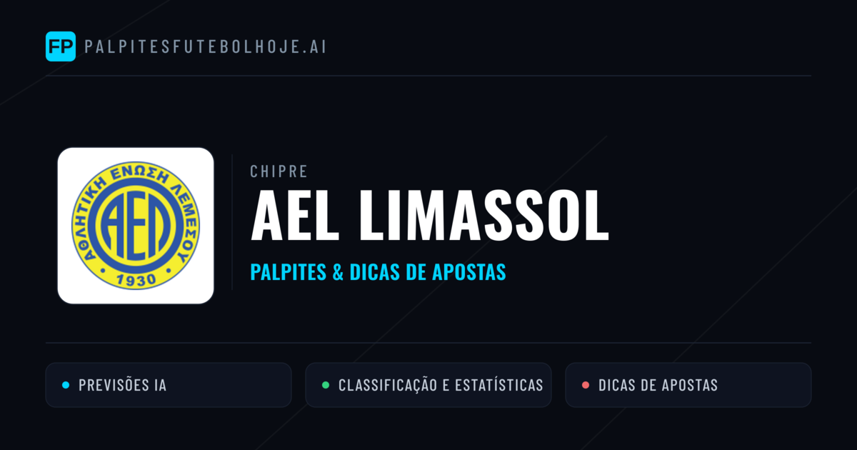 AEL Limassol Palpites & Estatísticas