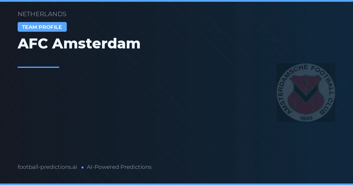 AFC Ajax Palpites & Estatísticas