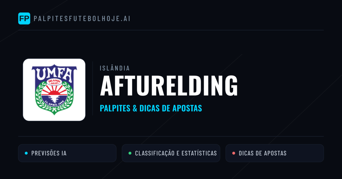 Afturelding Palpites & Estatísticas