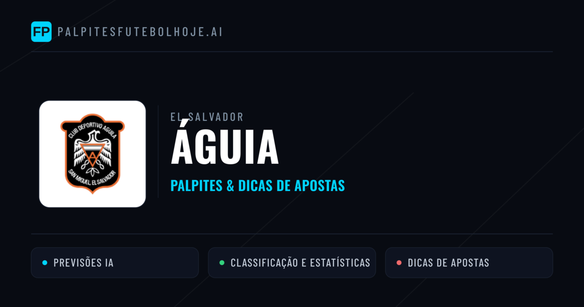 Águia Palpites & Estatísticas