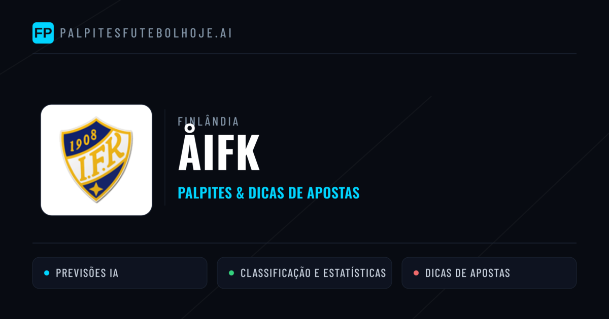 ÅIFK Palpites & Estatísticas