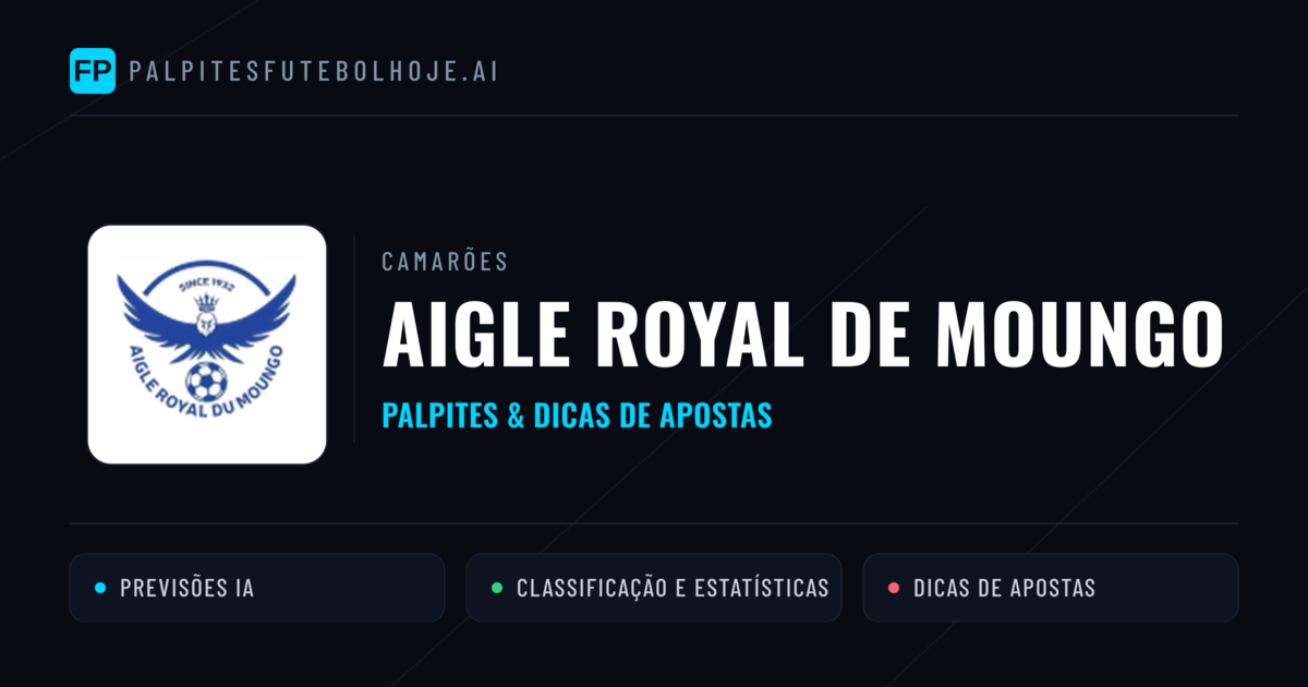 Aigle Royal de Moungo Palpites & Estatísticas