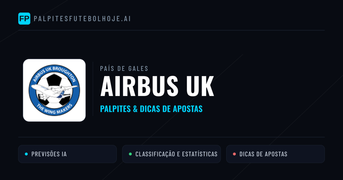 Airbus UK Palpites & Estatísticas
