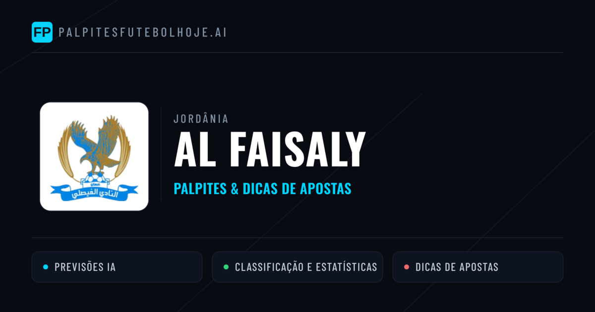 Al Faisaly Palpites & Estatísticas