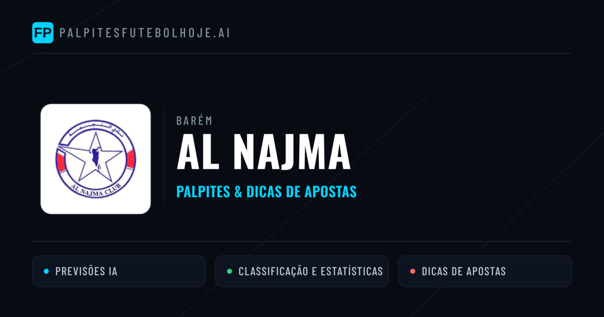 Al Najma Palpites & Estatísticas