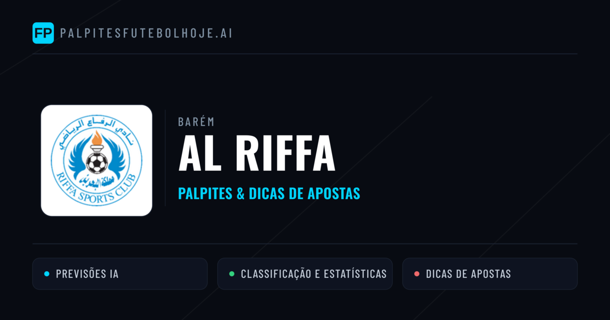 Al Riffa Palpites & Estatísticas