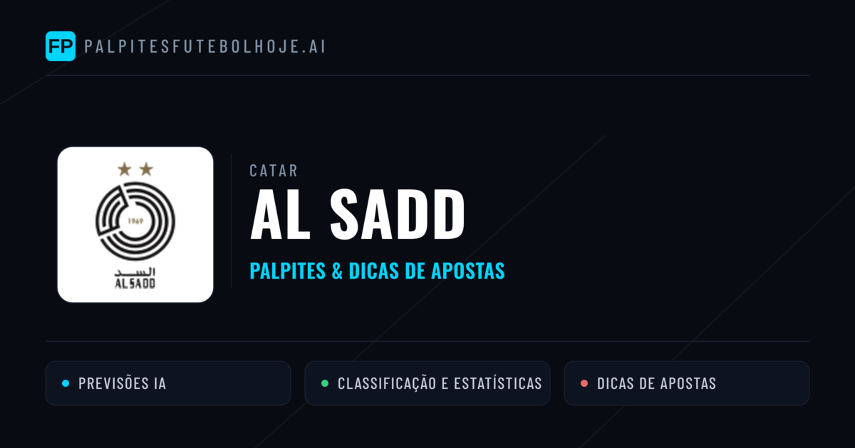 Al Sadd Palpites & Estatísticas