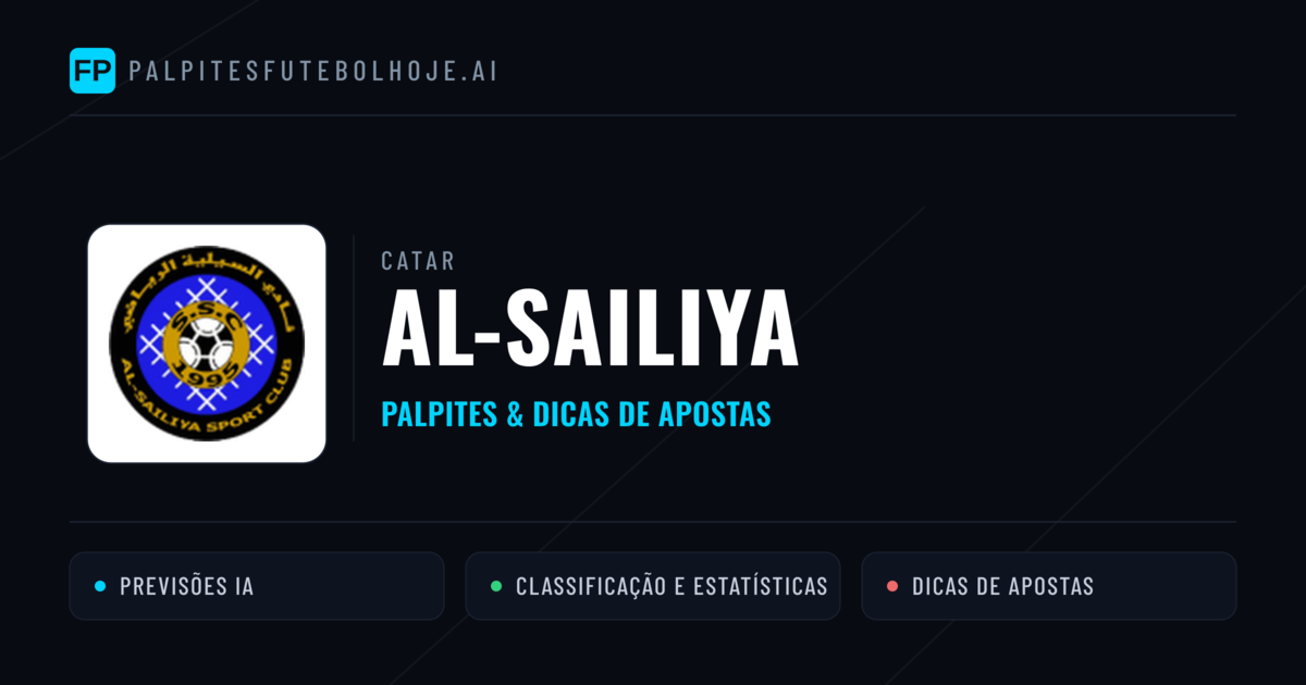 Al-Sailiya Palpites & Estatísticas