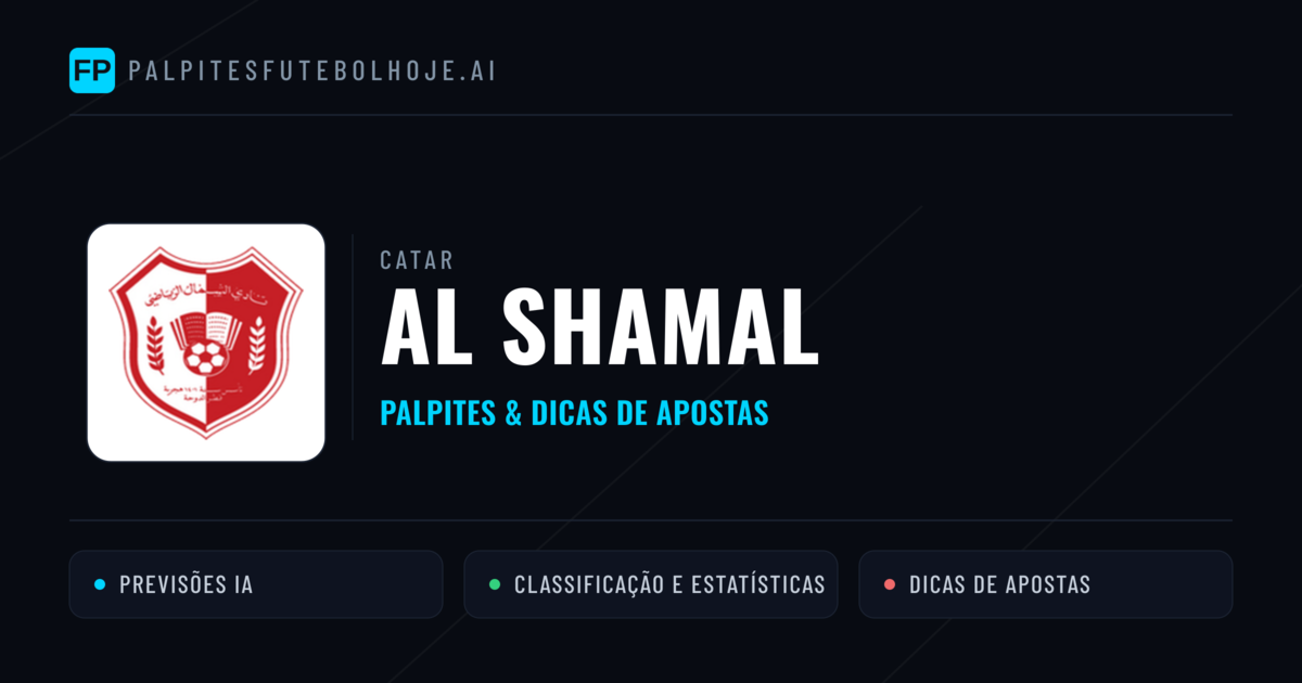 Al Shamal Palpites & Estatísticas