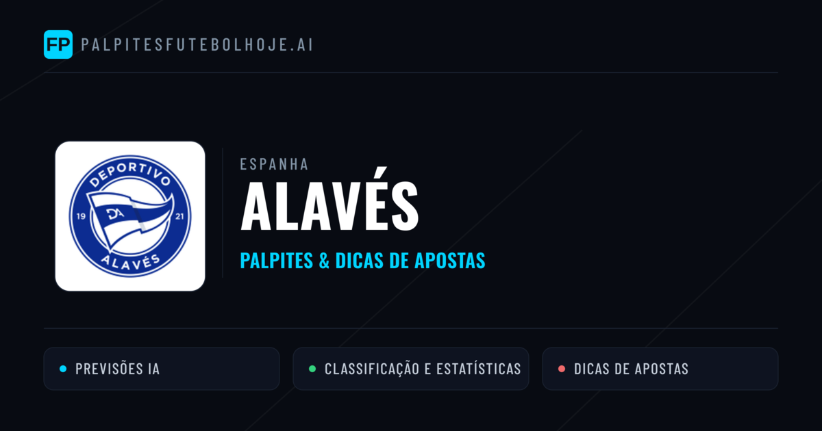 Alavés Palpites & Estatísticas