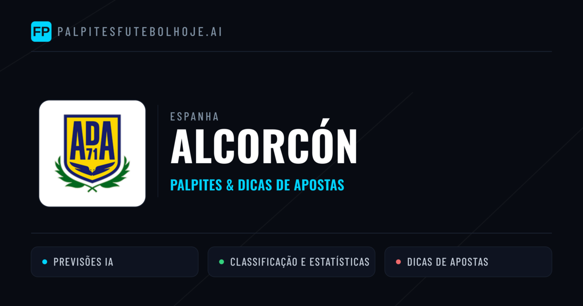 Alcorcón Palpites & Estatísticas