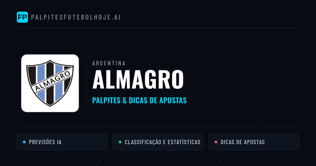 Almagro Palpites & Estatísticas