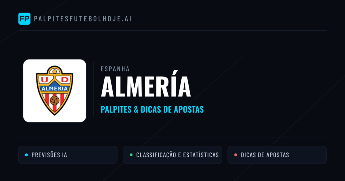 Almería Palpites & Estatísticas