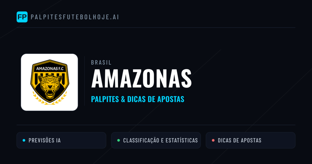 Amazonas Palpites & Estatísticas