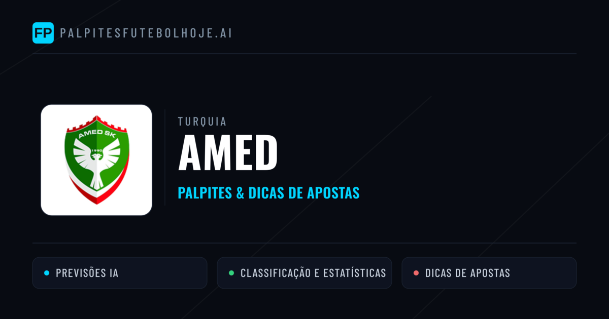 Amed Palpites & Estatísticas