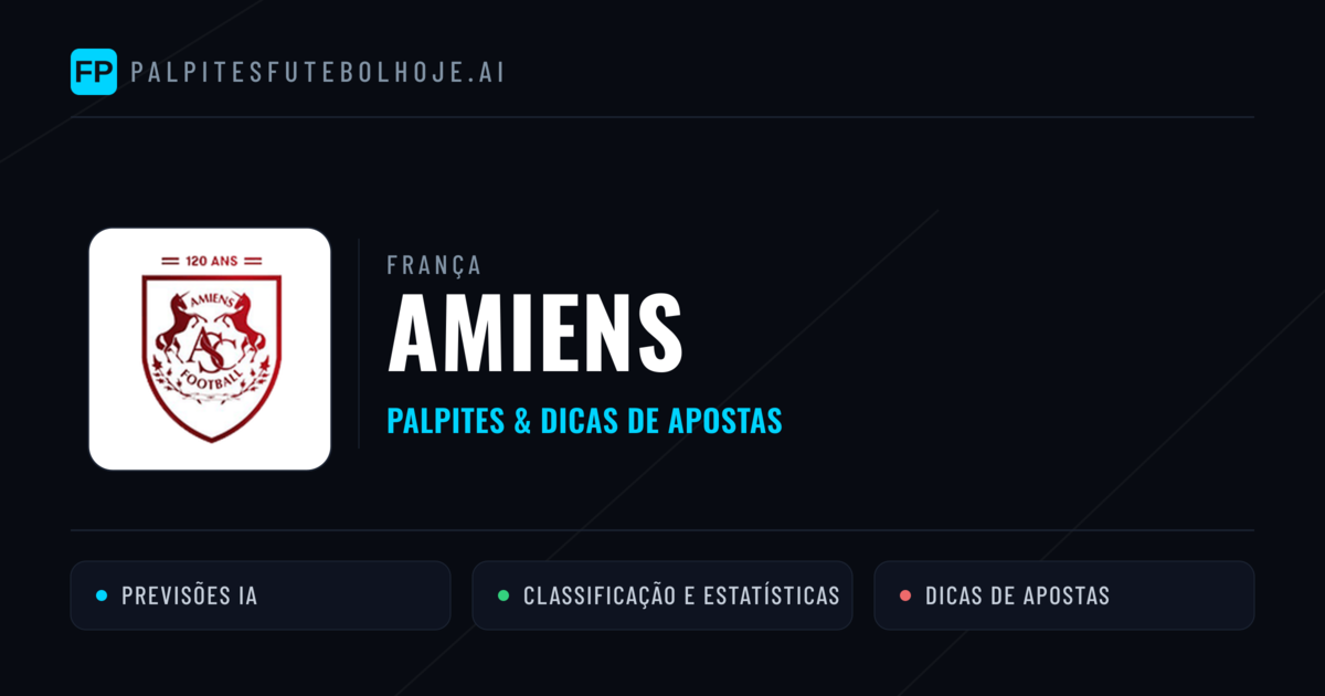 Amiens Palpites & Estatísticas