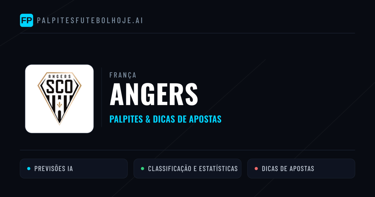 Angers Palpites & Estatísticas