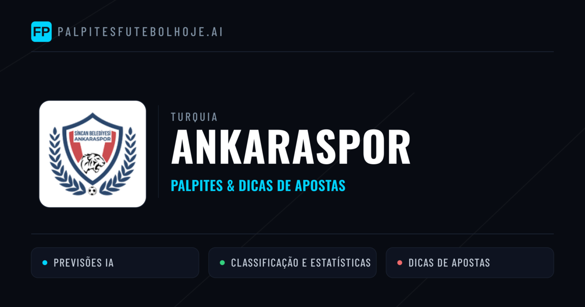 Ankaraspor Palpites & Estatísticas