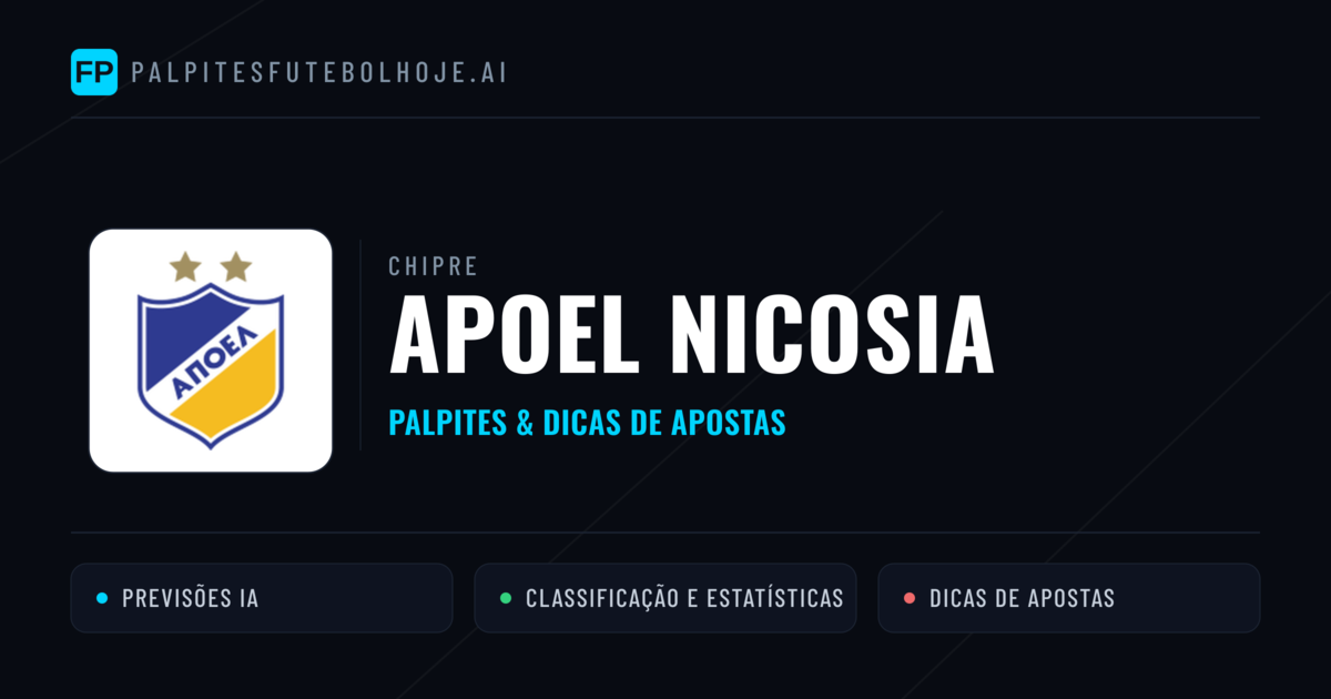 APOEL Nicosia Palpites & Estatísticas