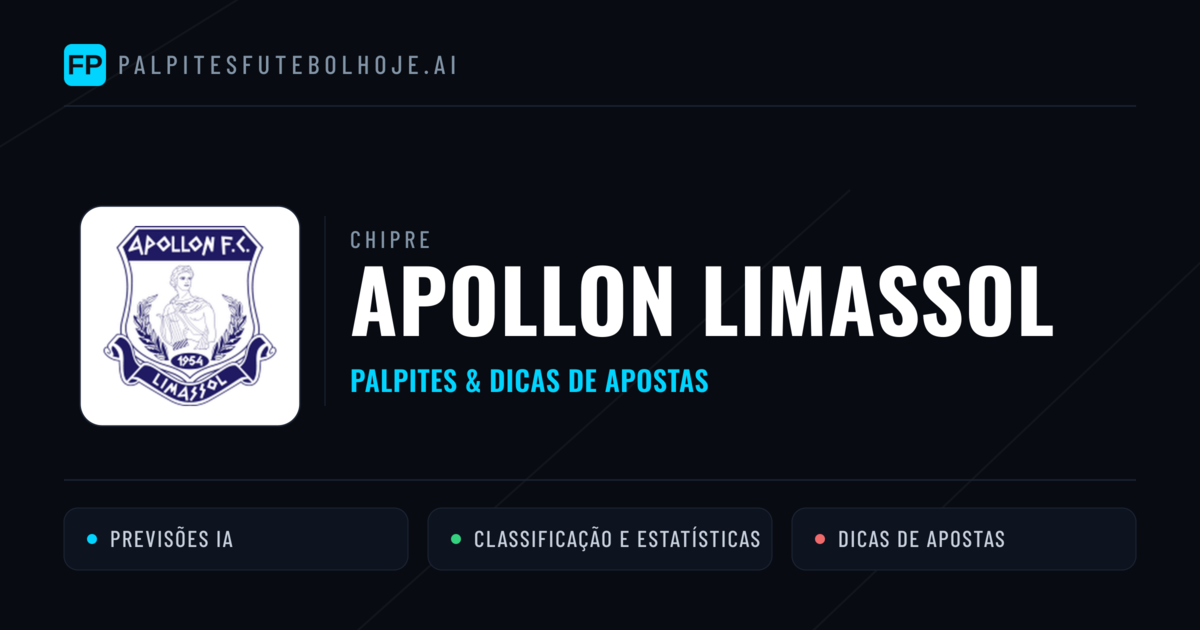 Apollon Limassol Palpites & Estatísticas