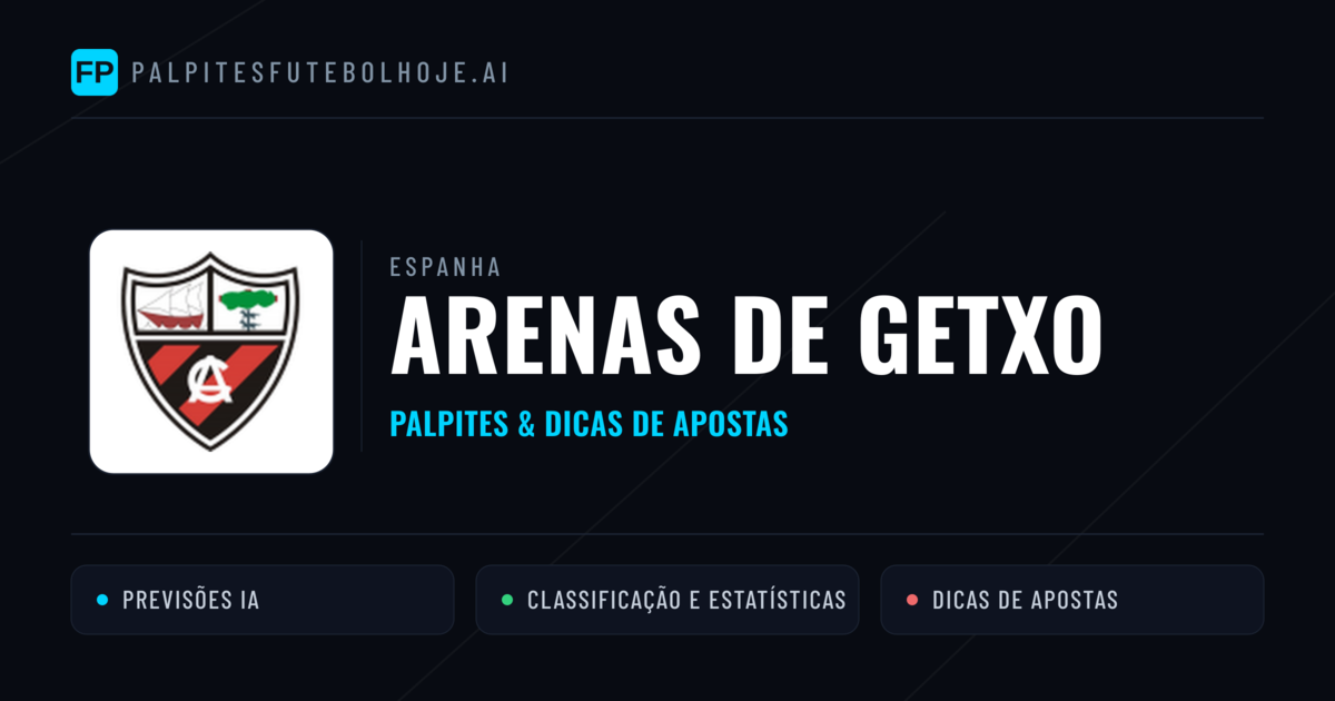 Arenas de Getxo Palpites & Estatísticas