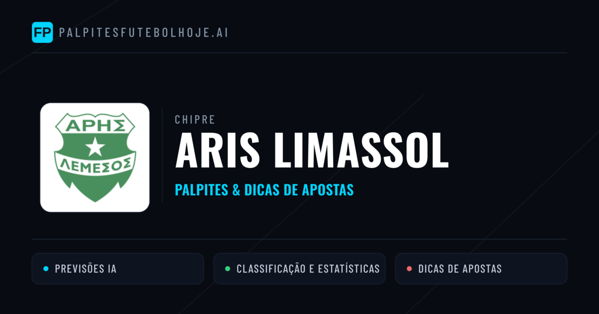 Aris Limassol Palpites & Estatísticas