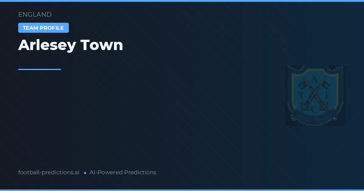 Arlesey Town Palpites & Estatísticas