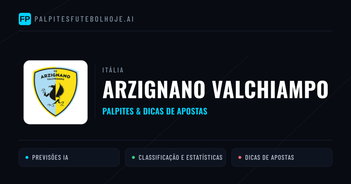 Arzignano Valchiampo Palpites & Estatísticas