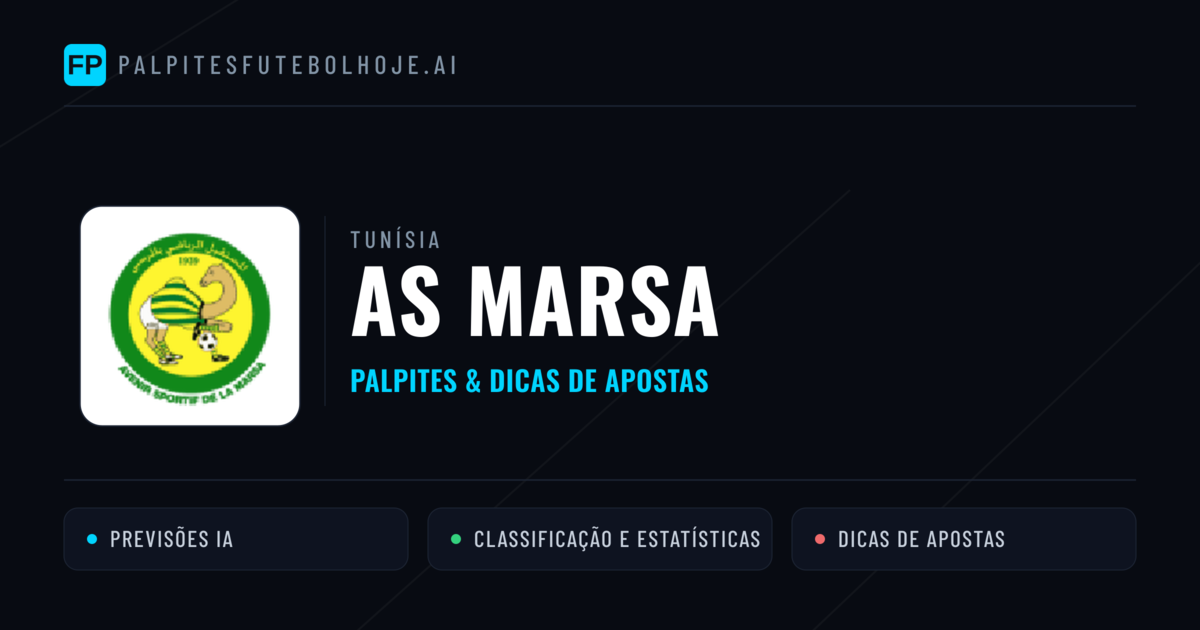 AS Marsa Palpites & Estatísticas