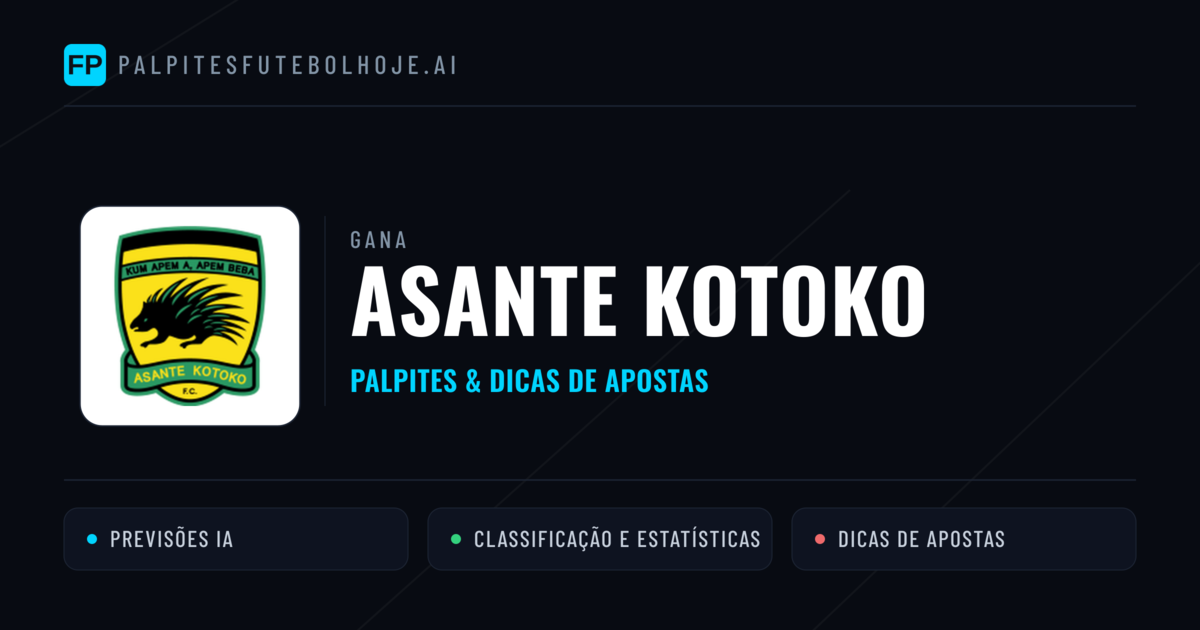 Asante Kotoko Palpites & Estatísticas