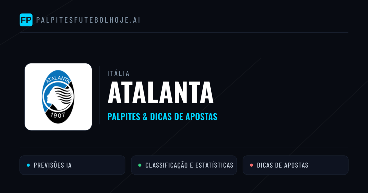 Atalanta Palpites & Estatísticas