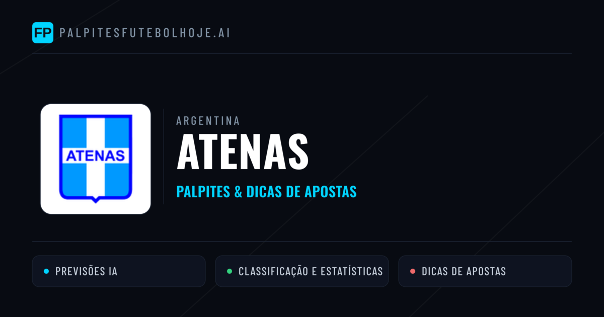 Atenas Palpites & Estatísticas