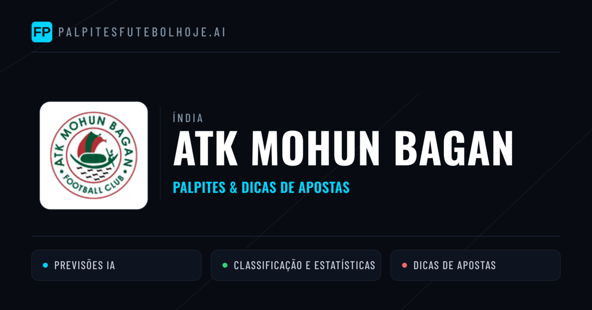 ATK Mohun Bagan Palpites & Estatísticas