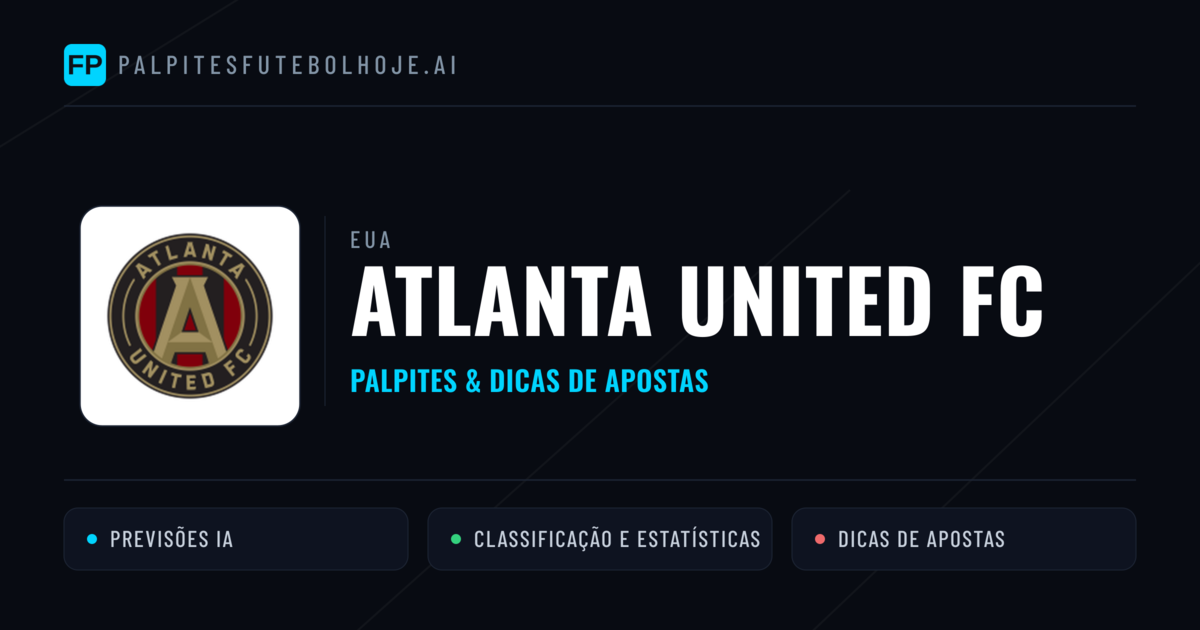 Atlanta United FC Palpites & Estatísticas