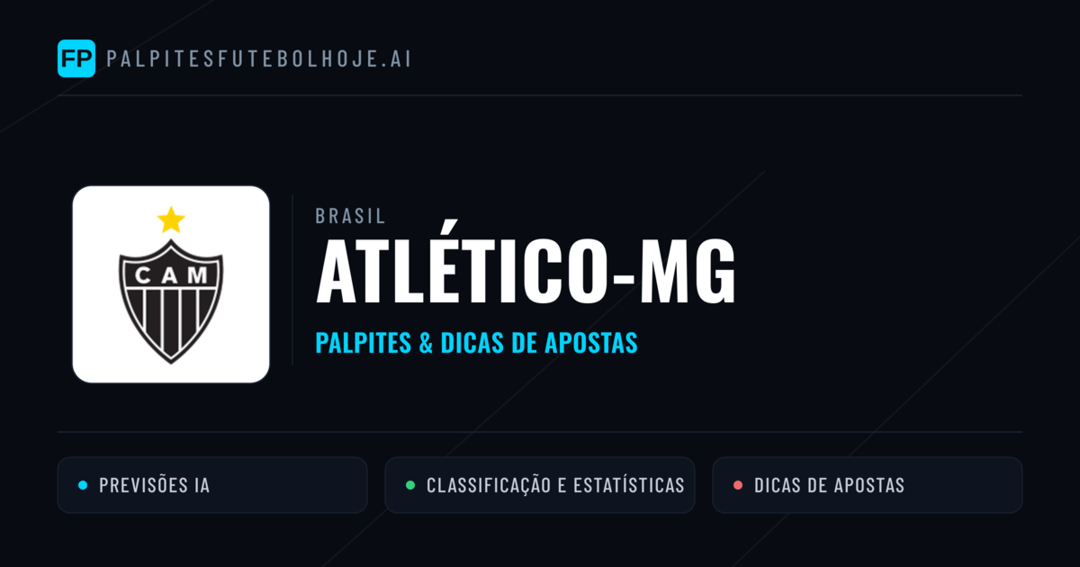 Atlético-MG Palpites & Estatísticas