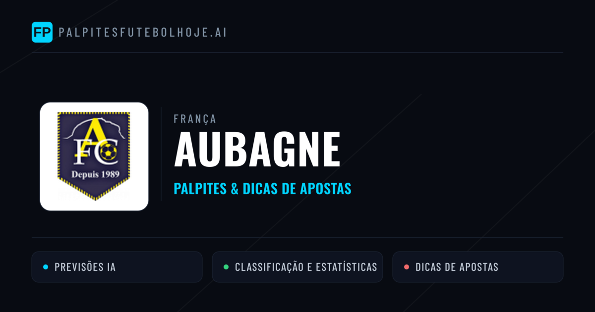 Aubagne Palpites & Estatísticas