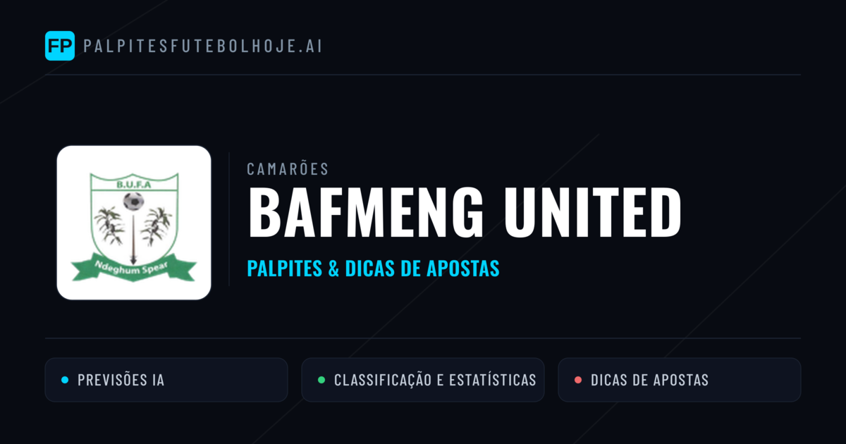 Bafmeng United Palpites & Estatísticas