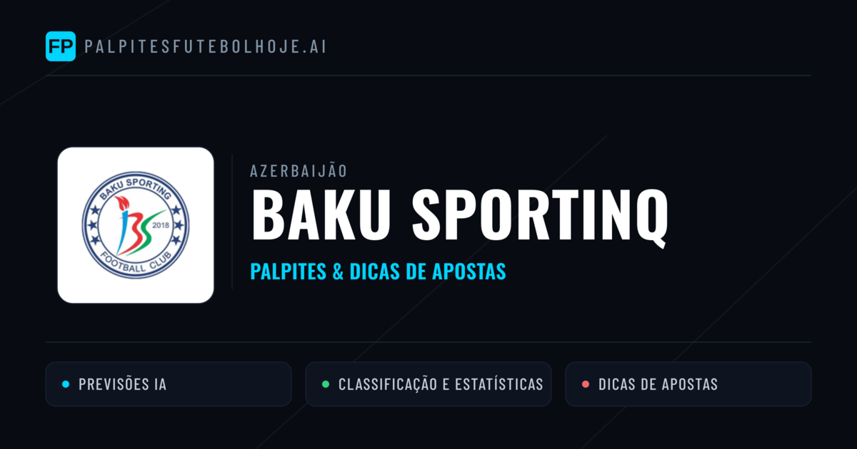 Baku Sportinq Palpites & Estatísticas