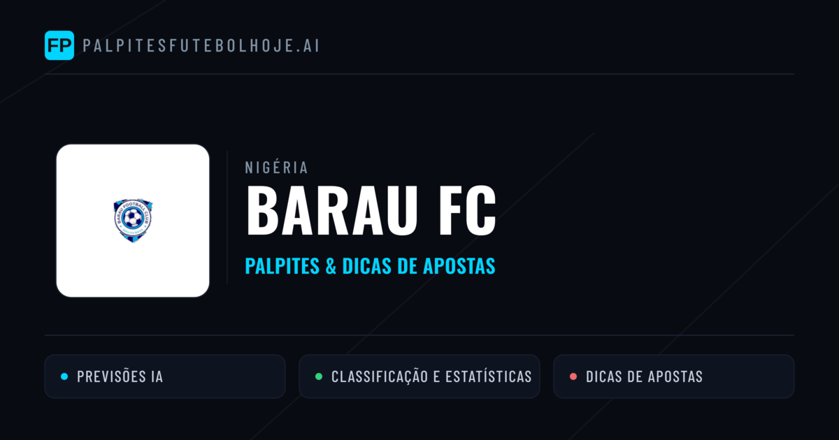 Barau FC Palpites & Estatísticas
