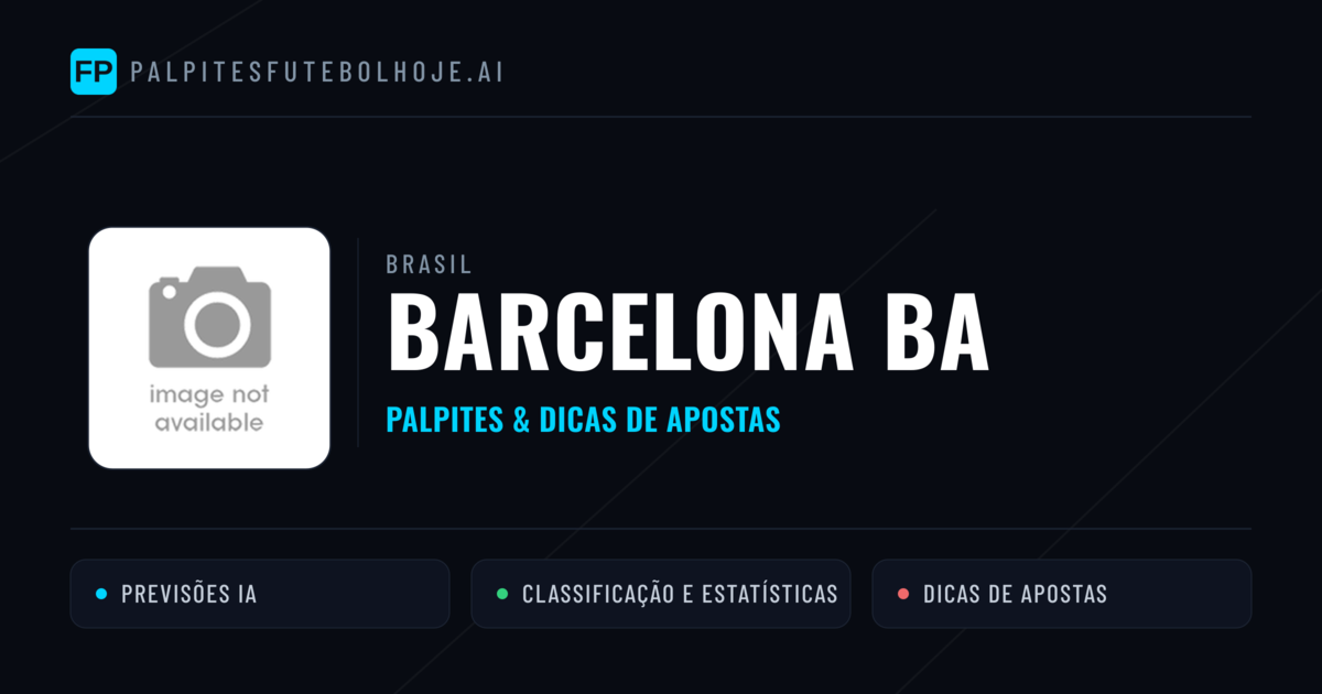 Barcelona BA Palpites & Estatísticas