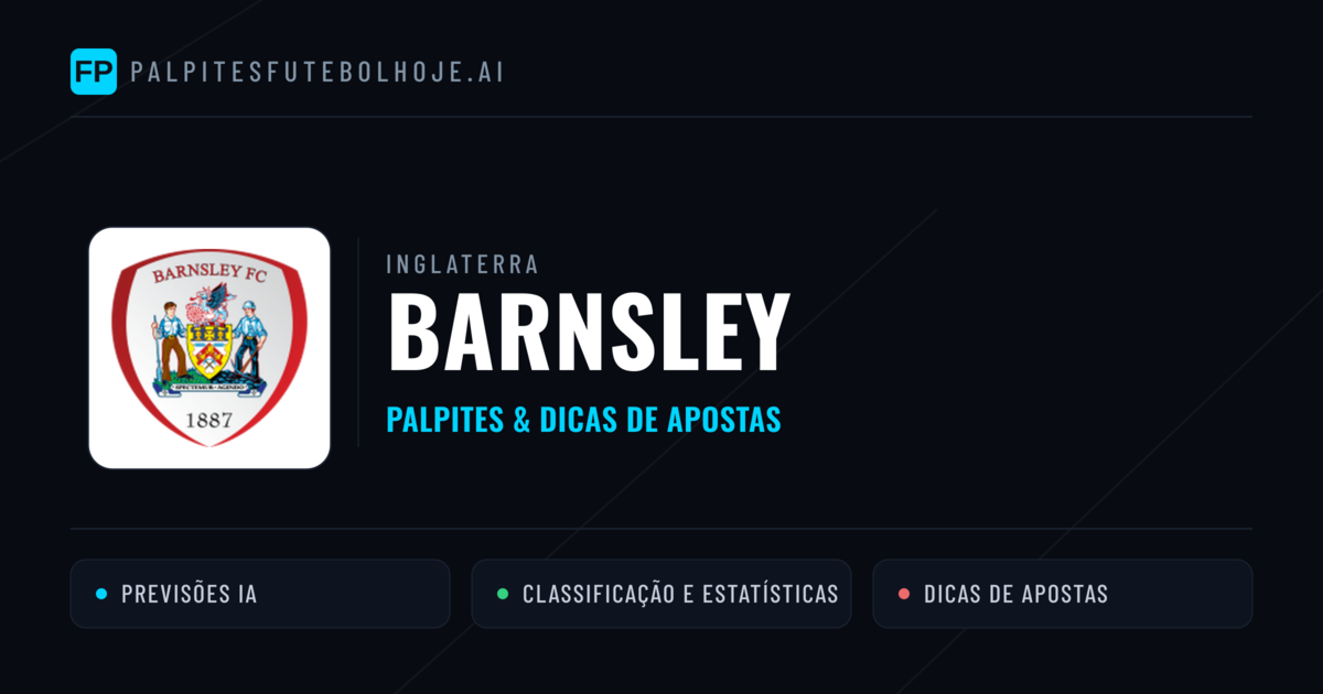 Barnsley Palpites & Estatísticas