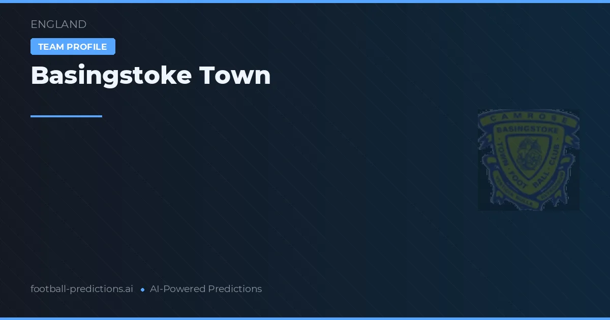 Basingstoke Town Palpites & Estatísticas