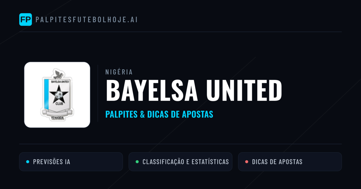 Bayelsa United Palpites & Estatísticas